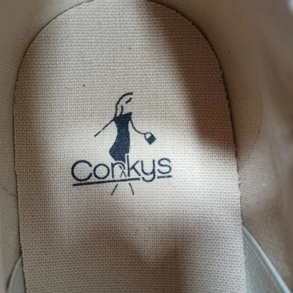 Corky's Cheetah Leopard Print Chuck Taylor Style Boutique Sneaker Shoes Size 10 - Picture 10 of 11